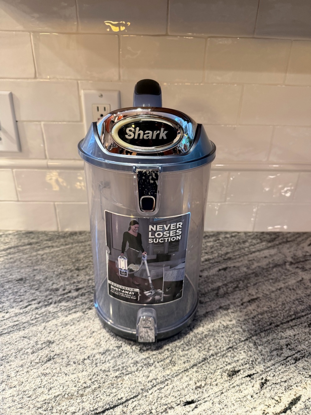 SHARK NV642 DIRT DUST CUP CANISTER BIN CAN ASSEMBLY GENUINE OEM PART